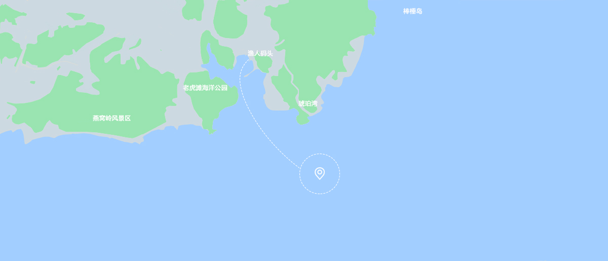 大连老虎滩海葬地点在哪？